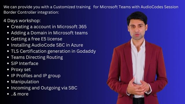 Audiocode SBC Training with microsoft teams смотреть онлайн