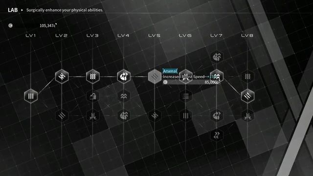 Daemon X Machina Lab Body Modifications And The Ability Blink смотреть онлайн