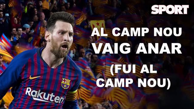 UN DIA DE PARTIT (SUBTÍTULOS EN ESPAÑOL) 🔵🔴 | CÁNTICOS DEL FC BARCELONA #01