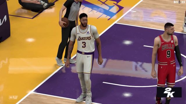NBA 2k24 Nintendo Switch - Chicago Bulls Vs Los Angeles Lakers Full Gameplay смотреть онлайн