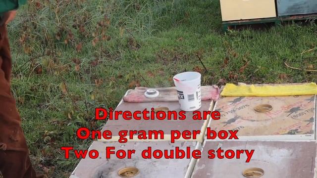 Применение испарителя/аппликатора/сублиматора щавелевой кислоты на промышленной пасеке (Боб Бинни) смотреть онлайн