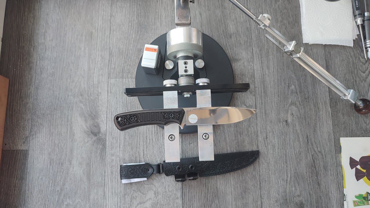 Заточка ножа Кизляр Астра, сталь AUS8 для розыгрыша смотреть онлайн