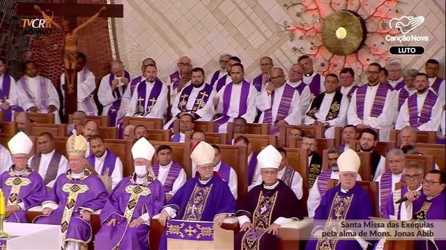 Santa Missa e Sepultamento do Monsenhor Jonas Abib - Canção Nova. смотреть онлайн