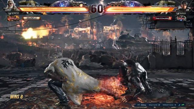 Low Tier Leroy Smith destroying Top Tier Characters in Tekken 8 смотреть онлайн