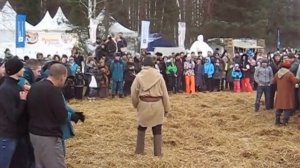 Масленица 2017 - стенка на стенку. Русская традиция.