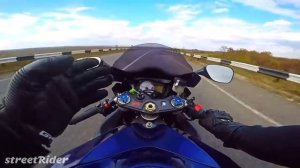 Тест драйв мотоцикла Suzuki GSX R 750 K7