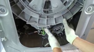 Как снять двигатель со стиральной машины BEKO.