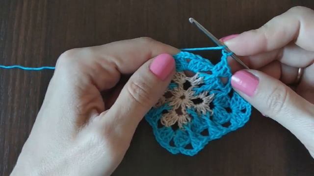 Объемный бабушкин квадрат смотреть онлайн