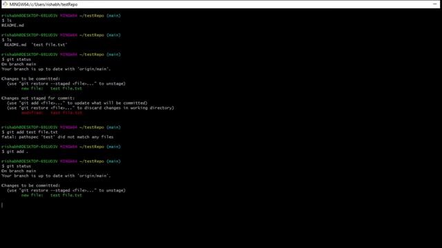 Git Tutorial 2021 - Commands(status, add, commit, push) смотреть онлайн