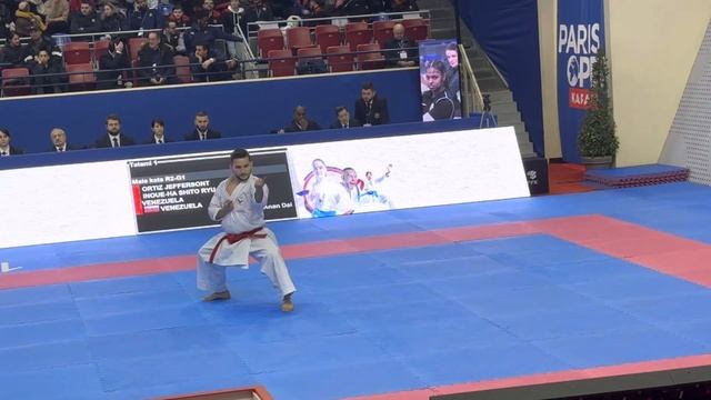 Jeffersont Ortiz (VEN) Anan Dai Paris Open Karate 2023 смотреть онлайн