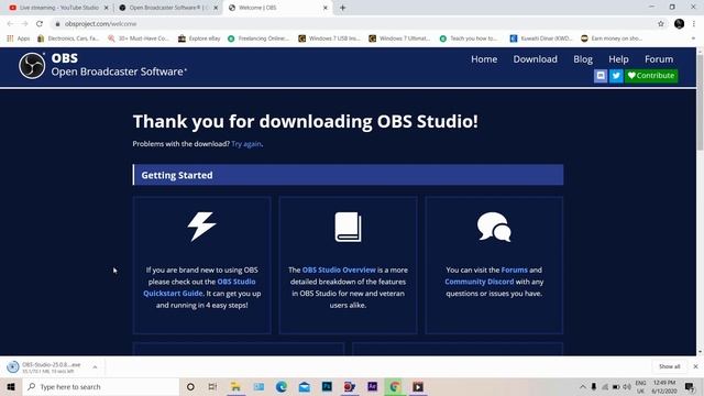 HOW TO LIVE STREAM computer screen recording software WITH OBS STUDIO 2020 Sinhala смотреть онлайн