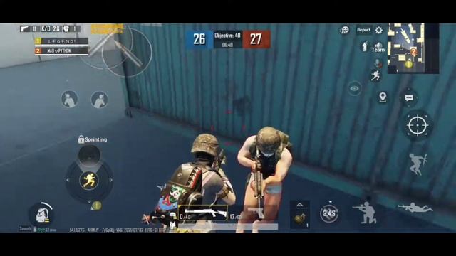 HANGER TDM M1014 SHOTGUN GAMEPLAY || BGMI || MAD PYTHON || смотреть онлайн