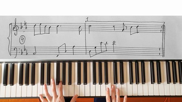 Song from a secret garden лёгкая версия на пианино РАЗБОР! Красивая мелодия для начинающих! смотреть онлайн