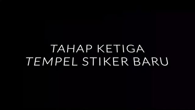 STIKER ORACAL JAMBI FOR HDI смотреть онлайн