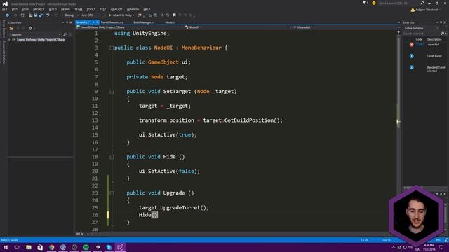 How to make a Tower Defense Game (E19 UPGRADE) - Unity Tutorial смотреть онлайн