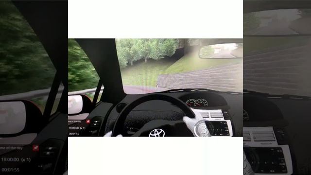 Assetto Corsa TOYOTA YARİS Gameplay(mod) смотреть онлайн