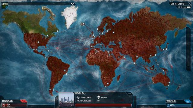 Wichu Random Play #3.5 - Plague Inc. Evolved Necroa Virus смотреть онлайн
