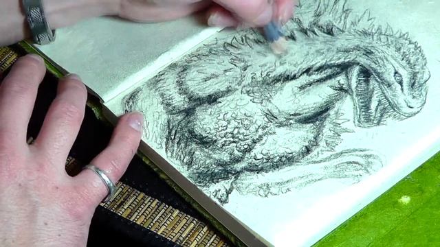 Godzilla! - Monster Sketches - Speed Sketch (time-lapsed) смотреть онлайн