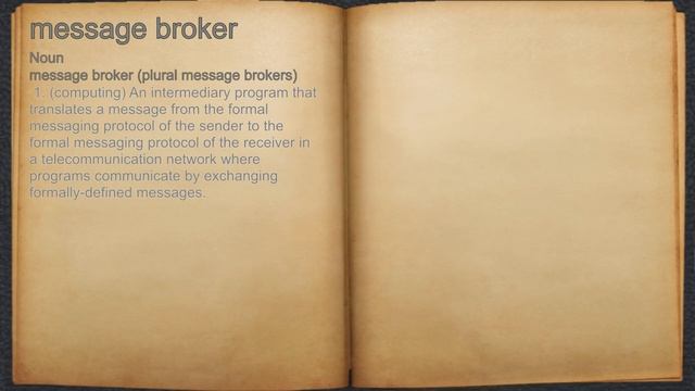 What does message broker mean? смотреть онлайн