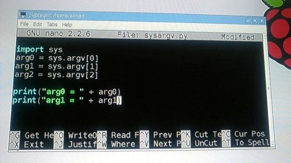 Python: sys.argv