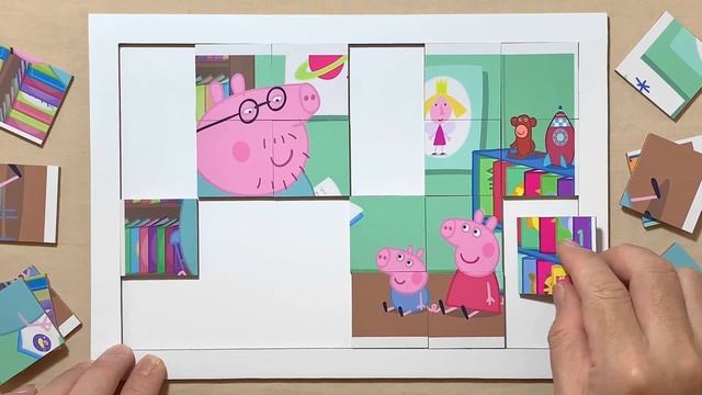 Rescuing Miss Rabbit! | Peppa Pig | Puzzle for kids and for fun | Puzzle Lovers смотреть онлайн