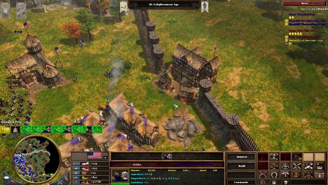 AoE3 Improvement Mod - Arkansas - Americans смотреть онлайн