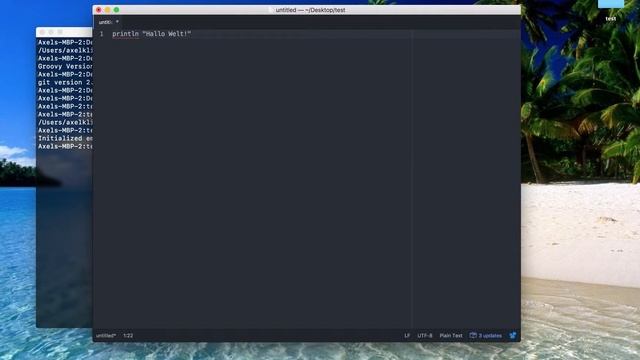 Entwicklungsumgebung mit Groovy/Git testen смотреть онлайн