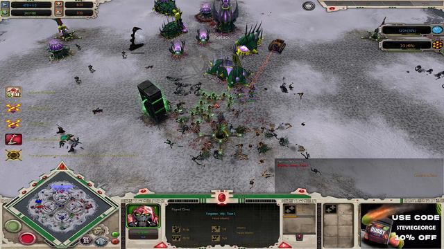 Dawn of War Soulstorm 4 v 4 Sisters, Orks, Necrons, Guard vs Dark Eldar, Eldar, Necrons, Guard смотреть онлайн
