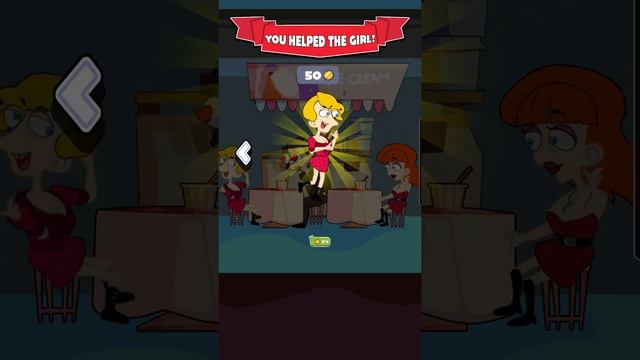 Brain Out - Help The Girl: Demo game play Win lose 30s 9x16 смотреть онлайн