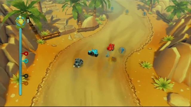 Gameplay TNT Racers Nitro Machines Edition Wii U смотреть онлайн