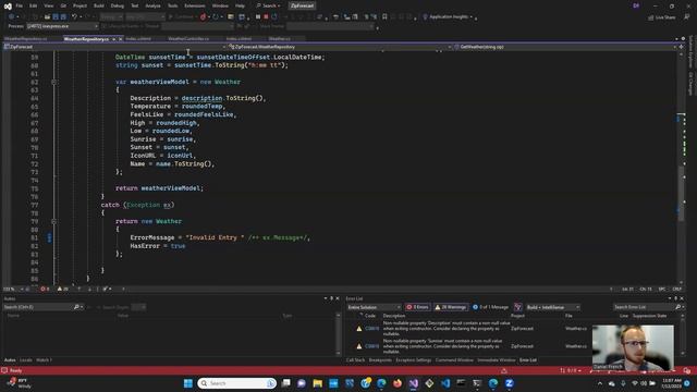 ZipForecast Demonstration смотреть онлайн
