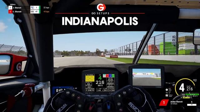 Indianapolis 1.34.3 - BMW M4 GT3 - GO Setups | ACC смотреть онлайн