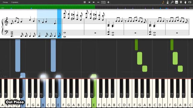 Roxette - The Rain - Piano tutorial and cover (Sheets + MIDI) смотреть онлайн