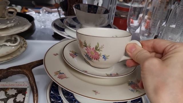 Барахолка на дому. Немецкий фарфор, разнообразие и великолепие. Кое что купили. В поиске клада. смотреть онлайн