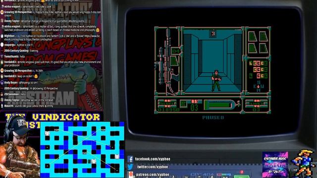 [AMSTRAD CPC] The Vindicator! - Longplay & Review (Live Stream Edit) смотреть онлайн
