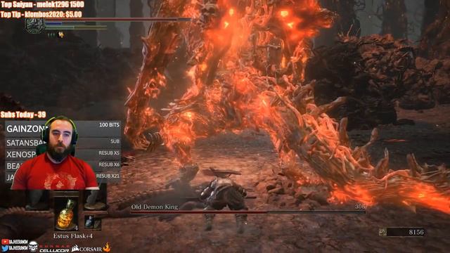 Bajheera - DS3: OLD DEMON KING [BOSS] - Dark Souls III Gameplay смотреть онлайн