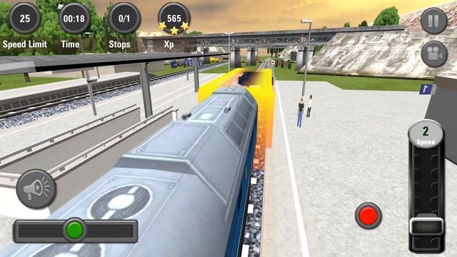 Euro Train Driver 3D: Russian Driving Simulator - Android Game - Game Rock смотреть онлайн
