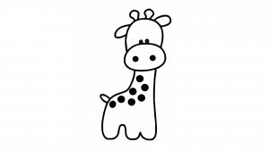 КАК НАРИСОВАТЬ ЖИРАФА ЛЕГКО И БЫСТРО УЧИМСЯ РИСОВАТЬ