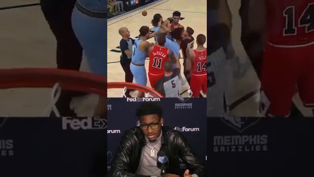 Jaren Jackson knows what it feels like to be picked up by Steven Adams 😂🏀 TikTok @dimeuproxx смотреть онлайн