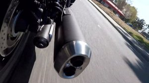 Honda Rebel 1100 DCT Raw Exhaust Sound.
