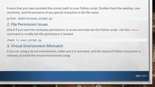 Troubleshooting "Python: can't open file [Errno 2]" Error on Ubuntu смотреть онлайн