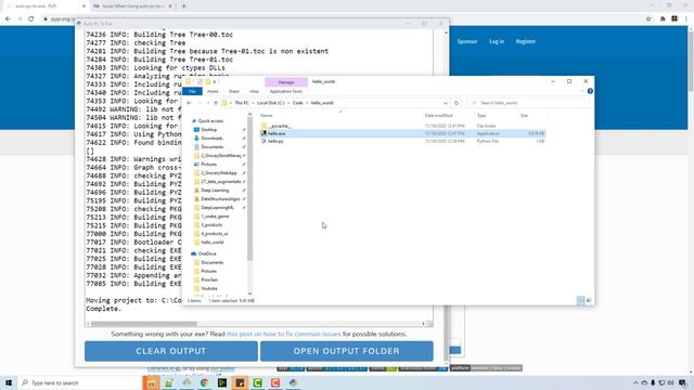Convert python file to exe in less than 2 minutes (.py to .exe) - Hindi смотреть онлайн