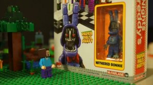 БЕНДИ vs БАЛДИ vs FORTNITE - Лего НУБик Майнкрафт ФНАФ - LEGO Minecraft FNAF