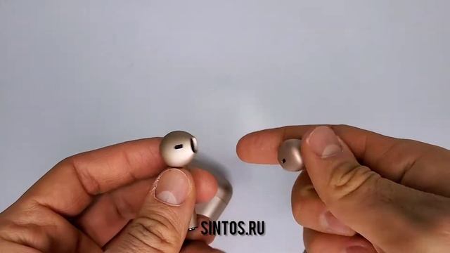 Беспроводные наушники Sentoza Air Mate с зарядным чехлом смотреть онлайн