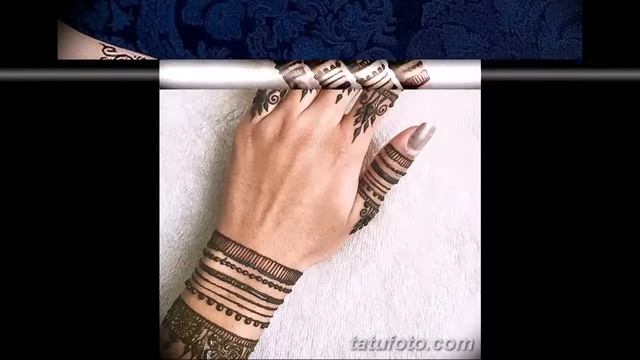 Мехенди на пальцах рук - интересные готовые рисунки татуировки на фото смотреть онлайн