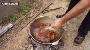 Плов Узбекский  В Казане На Костре  2019