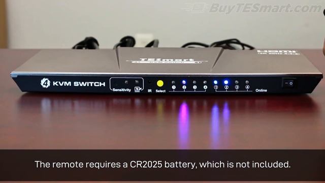 TESmart KVM Setup Video 4K 60hz HDMI KVM Switch смотреть онлайн