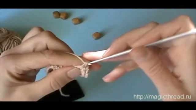 Вязаный браслет Брумстик _ вязание крючком смотреть онлайн