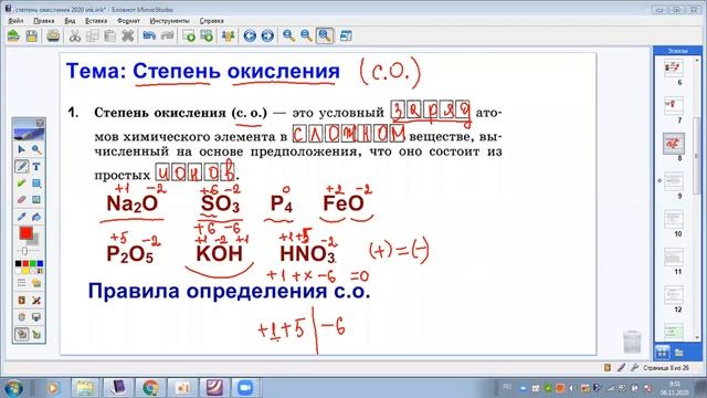 Учимся определять степень окисления смотреть онлайн