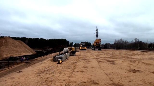 Масштабное строительство Западного моста в Твери продолжается смотреть онлайн